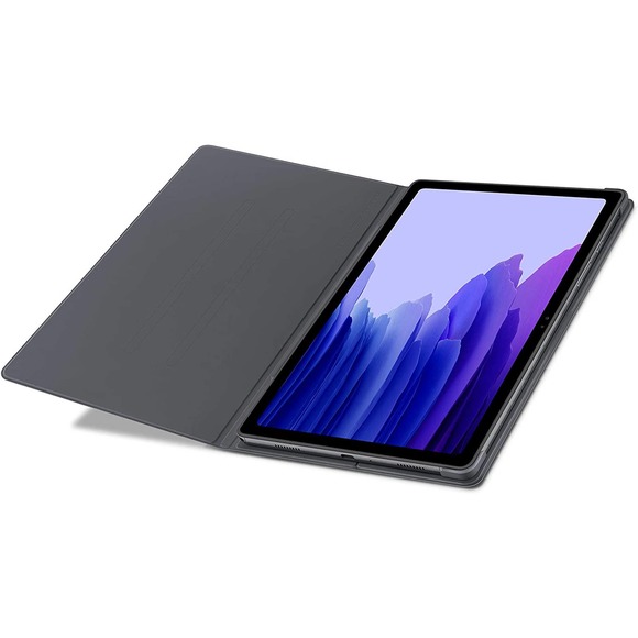 Samsung Electronics Tab A7 Bookcover - Grey (EF-BT500PJEGUJ) - Picture 1 of 8